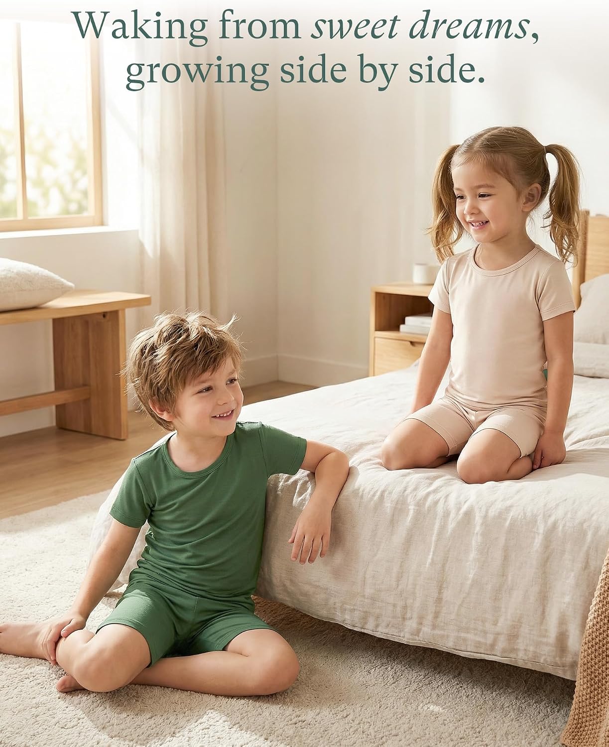 Detalle 1 de PurComfy Toddler Pajamas 4-Piece Set