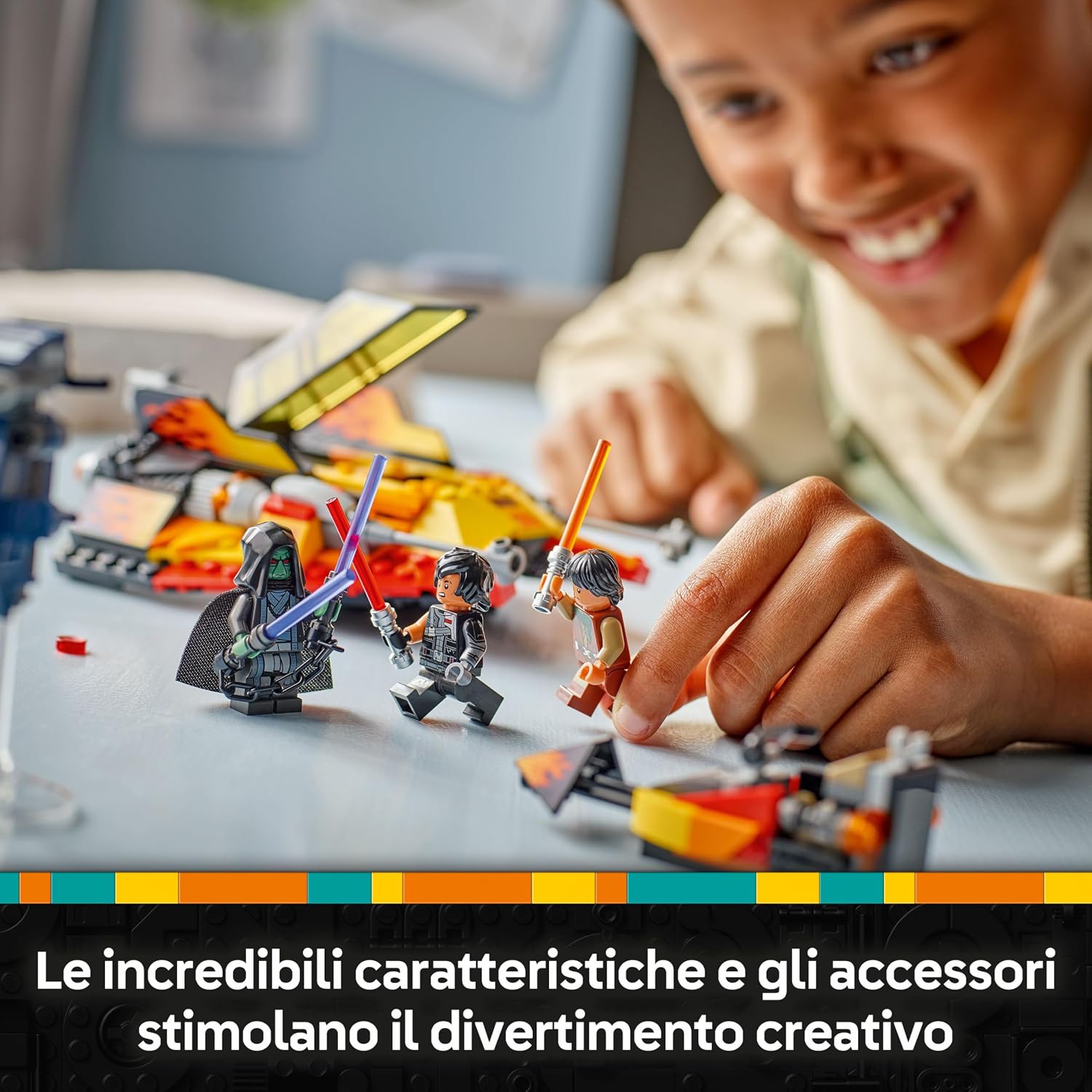 Detalle 2 de LEGO 75414 Snowspeeder Force Burner 🚀
