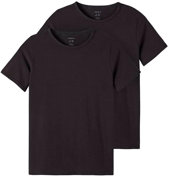 Detalle de Name IT Nkmt-Shirt Slim 2p Noos T-Shirt Bambini e Ragazzi