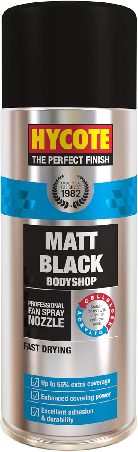Thumbnail 6 de HYCOTE Bodyshop Satin Black 400 ml – XUK431