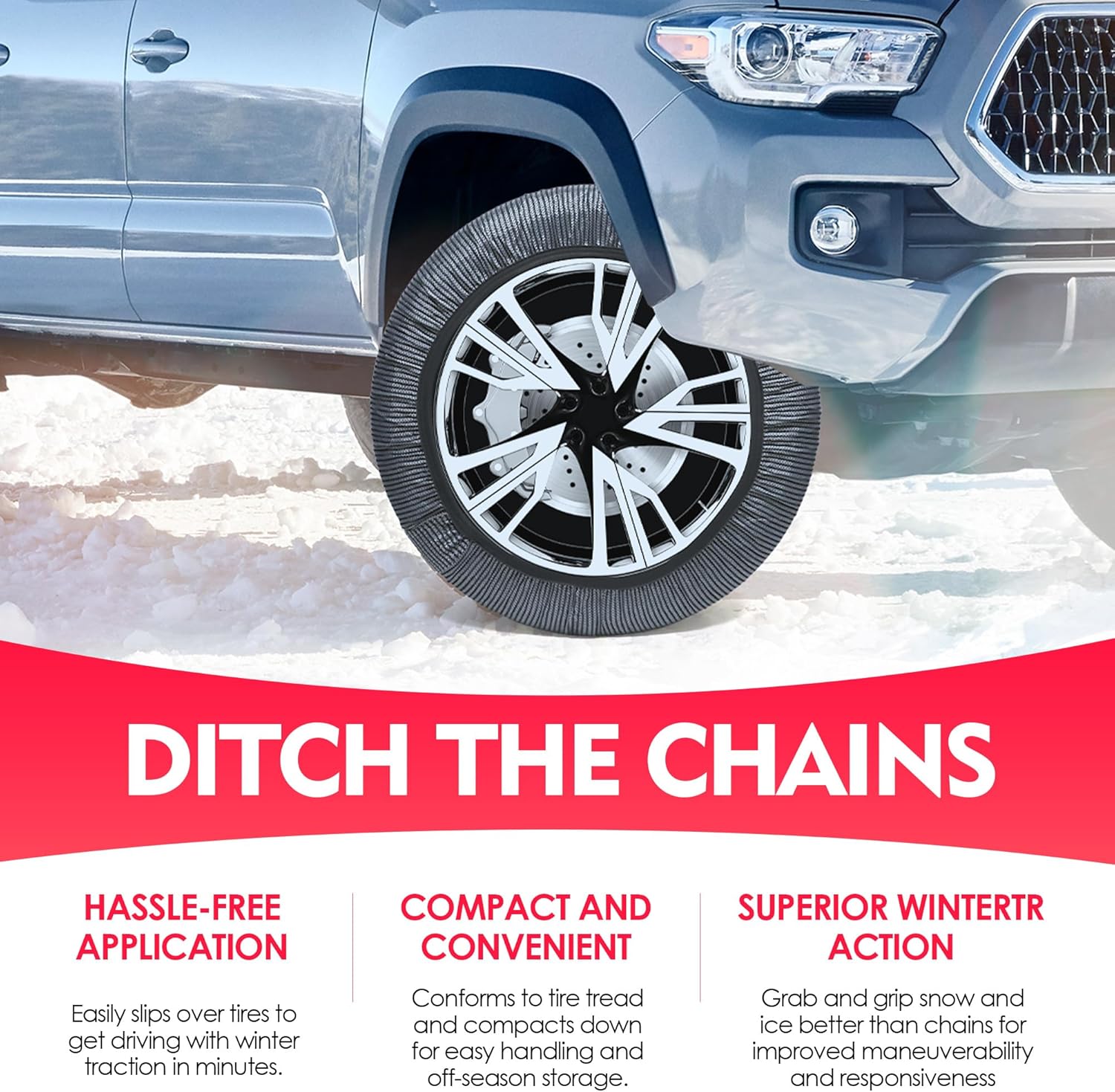 Thumbnail 4 de K-Musculo Snow Socks for Tires XXL 2-Pack