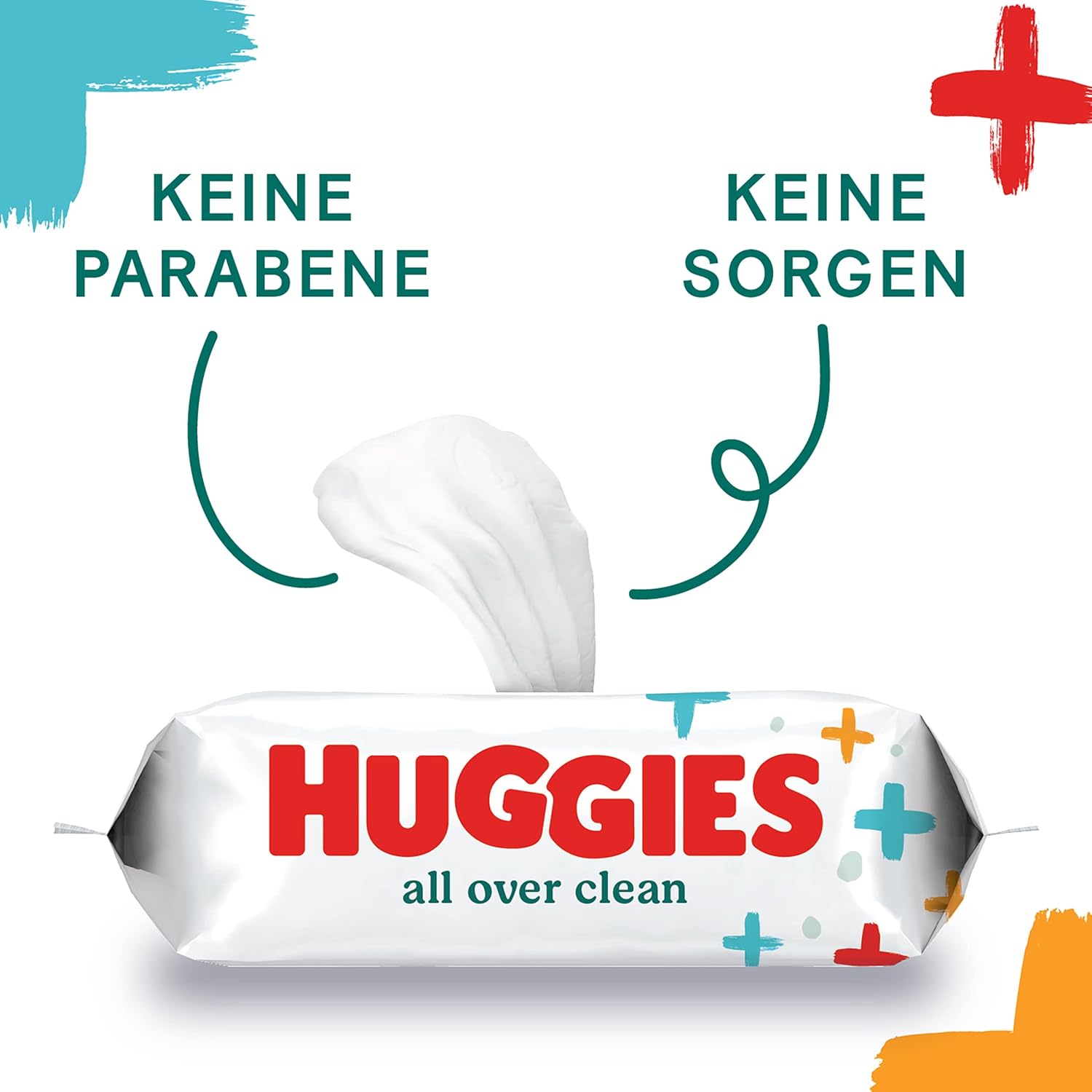 Thumbnail 1 de Huggies All Over Clean 10x56 lingettes