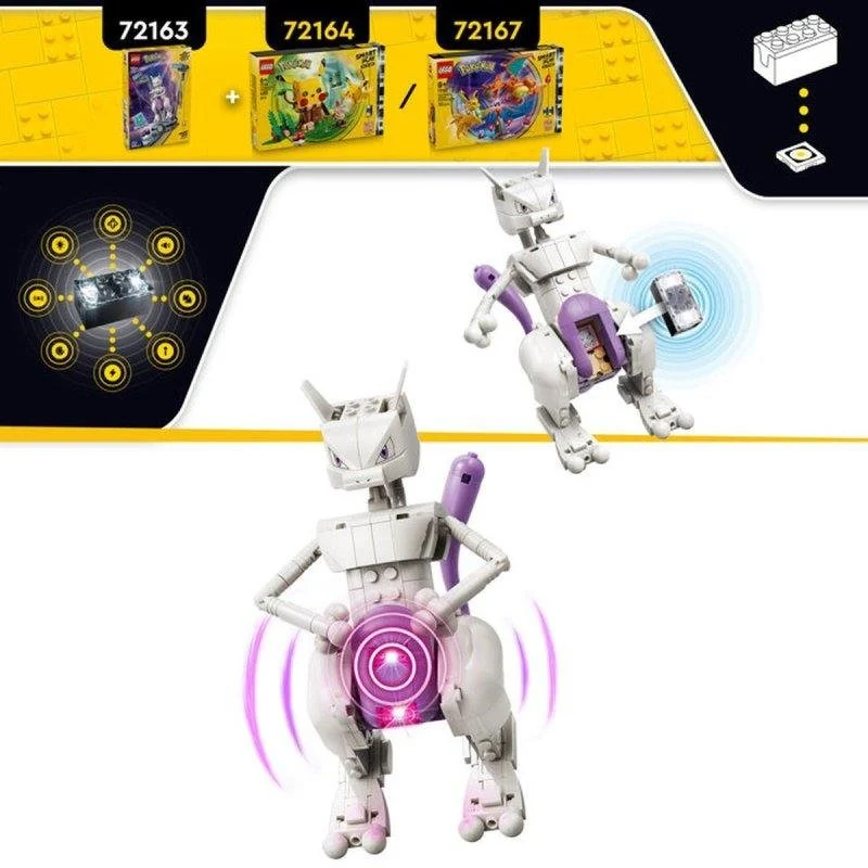 Thumbnail 2 de LEGO Pokémon SMART Play 72163: Fuga del Laboratorio de Mewtwo (605 piezas) de PcComponentes ES