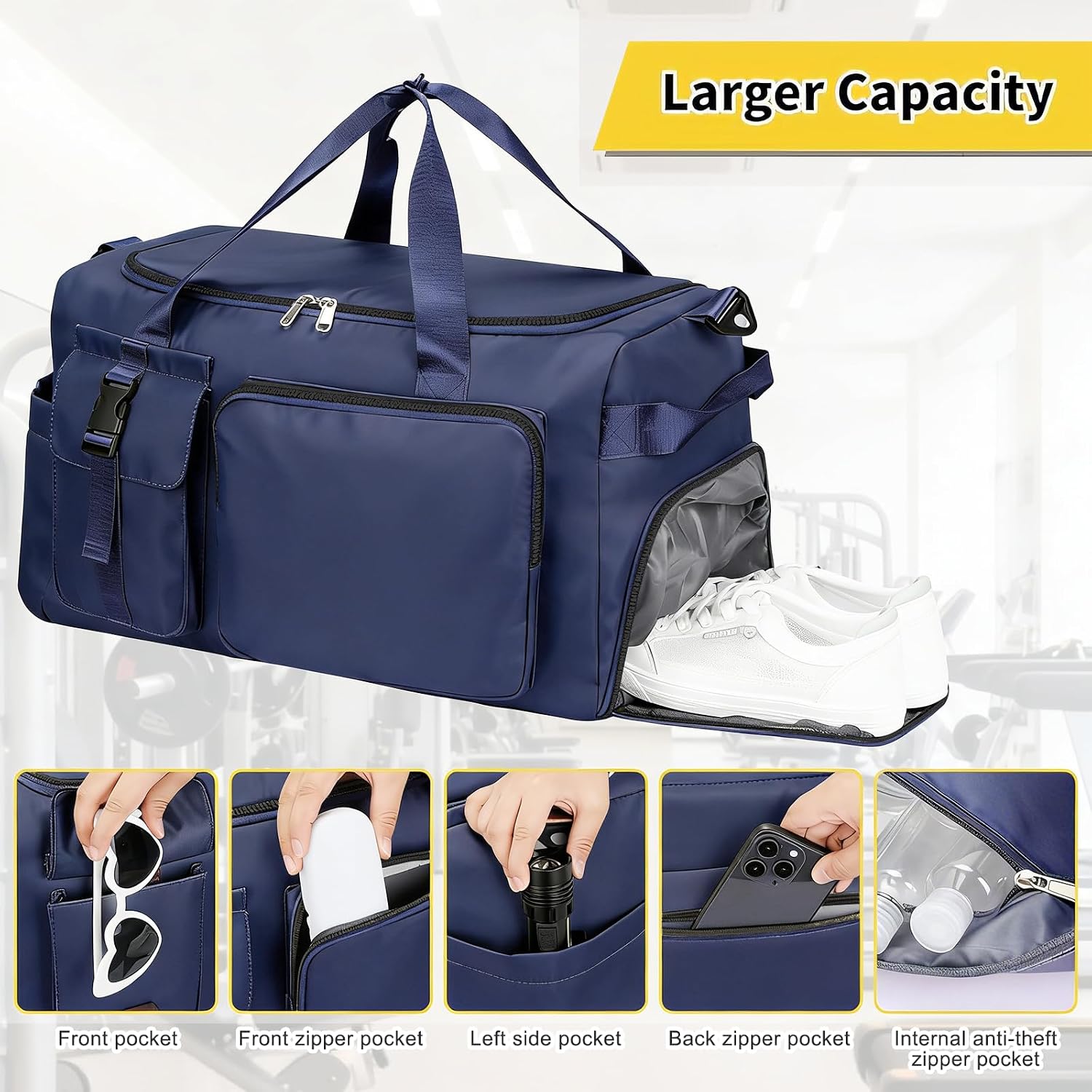 Detalle de Cozary Borsa palestra 42L sport 3 in 1