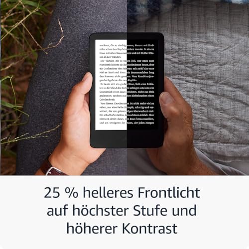 Detalle de Amazon Kindle (neueste Generation) – Der leichteste kompakte E-Reader mit blendfreiem Display