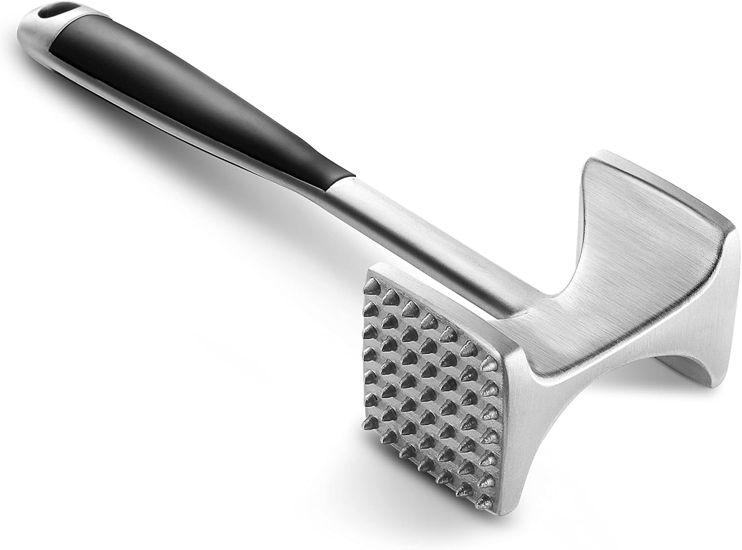 KITEXPERT Meat Tenderizer Hammer with Comfortable-Grip Handle (Dual-Side Mallet)