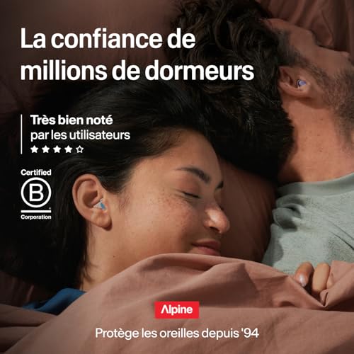 Thumbnail 6 de Alpine SleepDeep – Bouchons d'Oreilles Dormeurs Côté (27 dB, Pack Multisize)