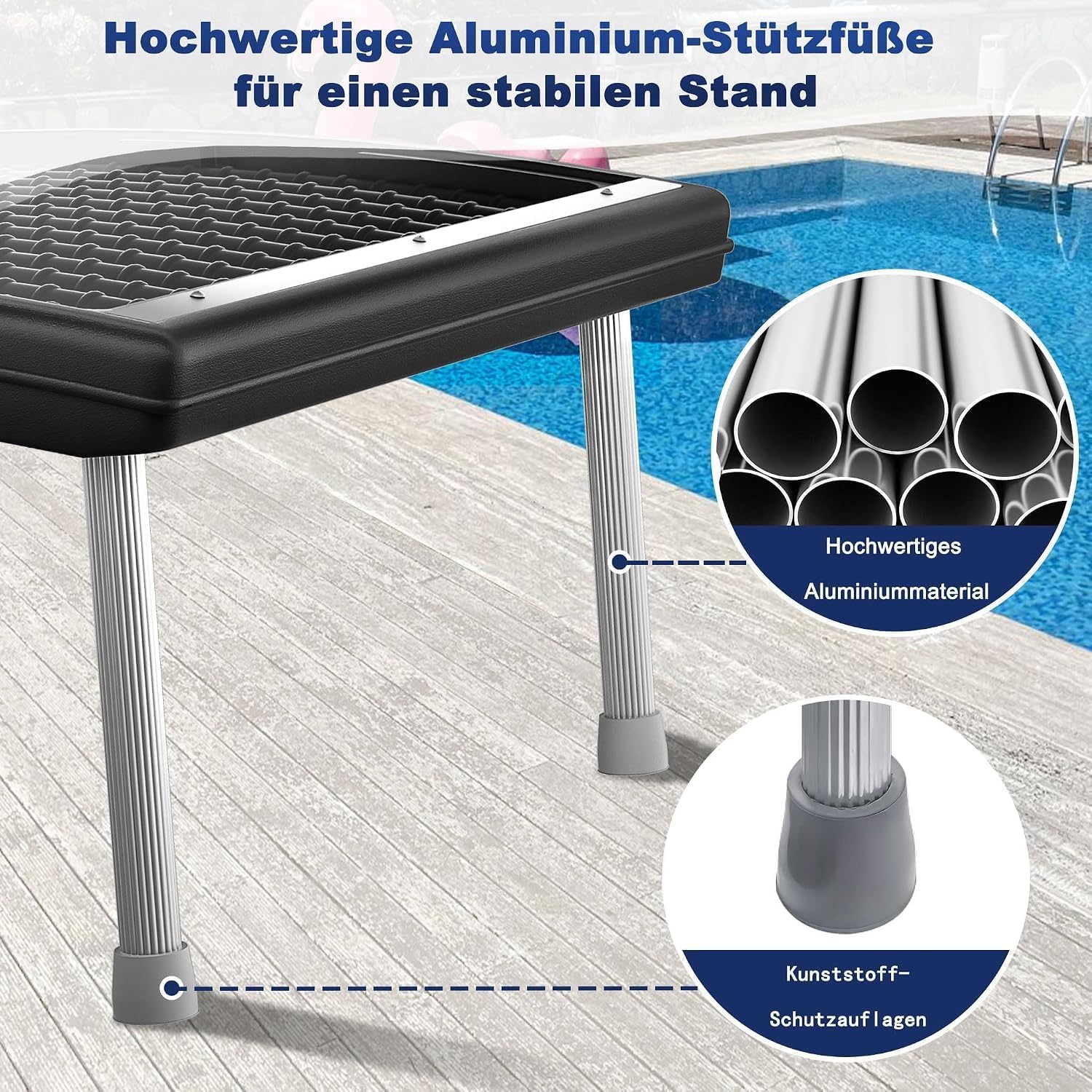 Thumbnail 6 de UISEBRT Solar Pool Heater, 111.5 x 66 x 6.5 cm, UV-Resistant