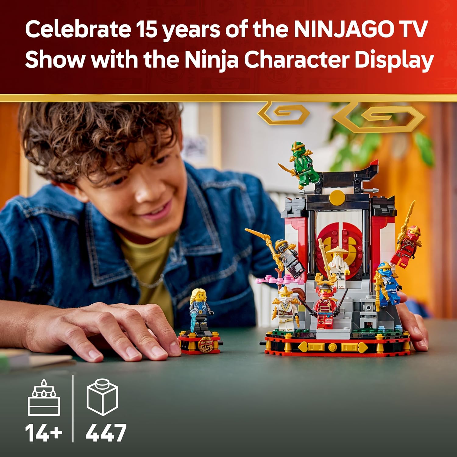 Detalle 2 de LEGO NINJAGO 71866 Monastery Gate kit