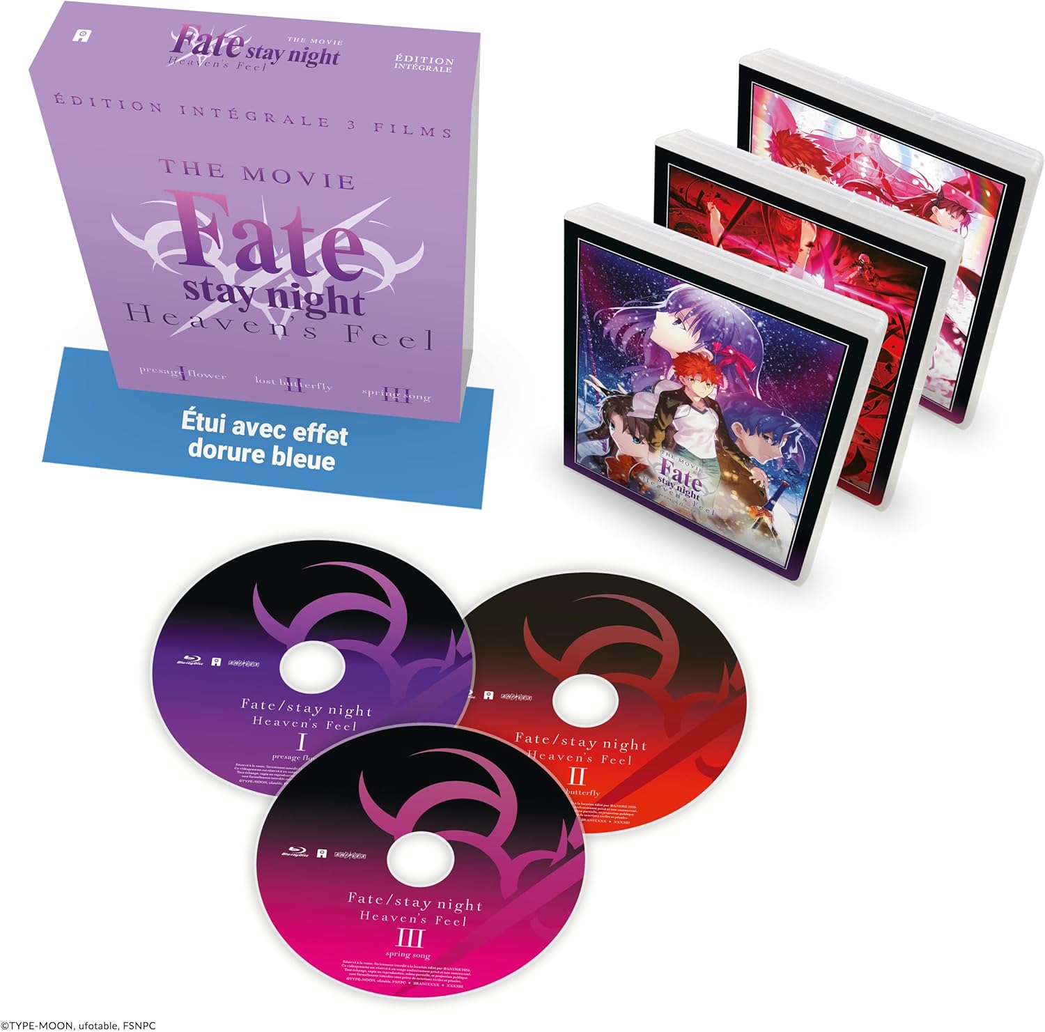 Detalle de Fate/Stay Night : Heaven's Feel - Intégrale 3 films – All the Anime