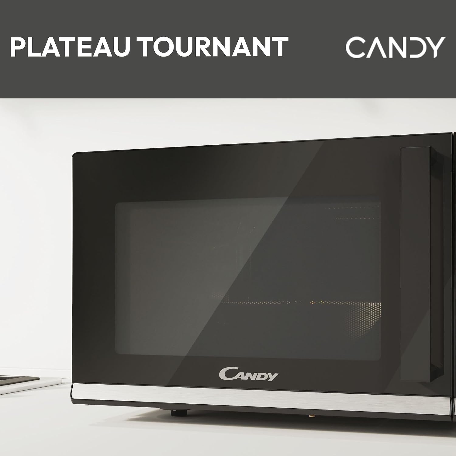 Detalle 2 de Candy CMGA25TNDB Four micro-ondes avec grill, 900 W, 25 L, Noir