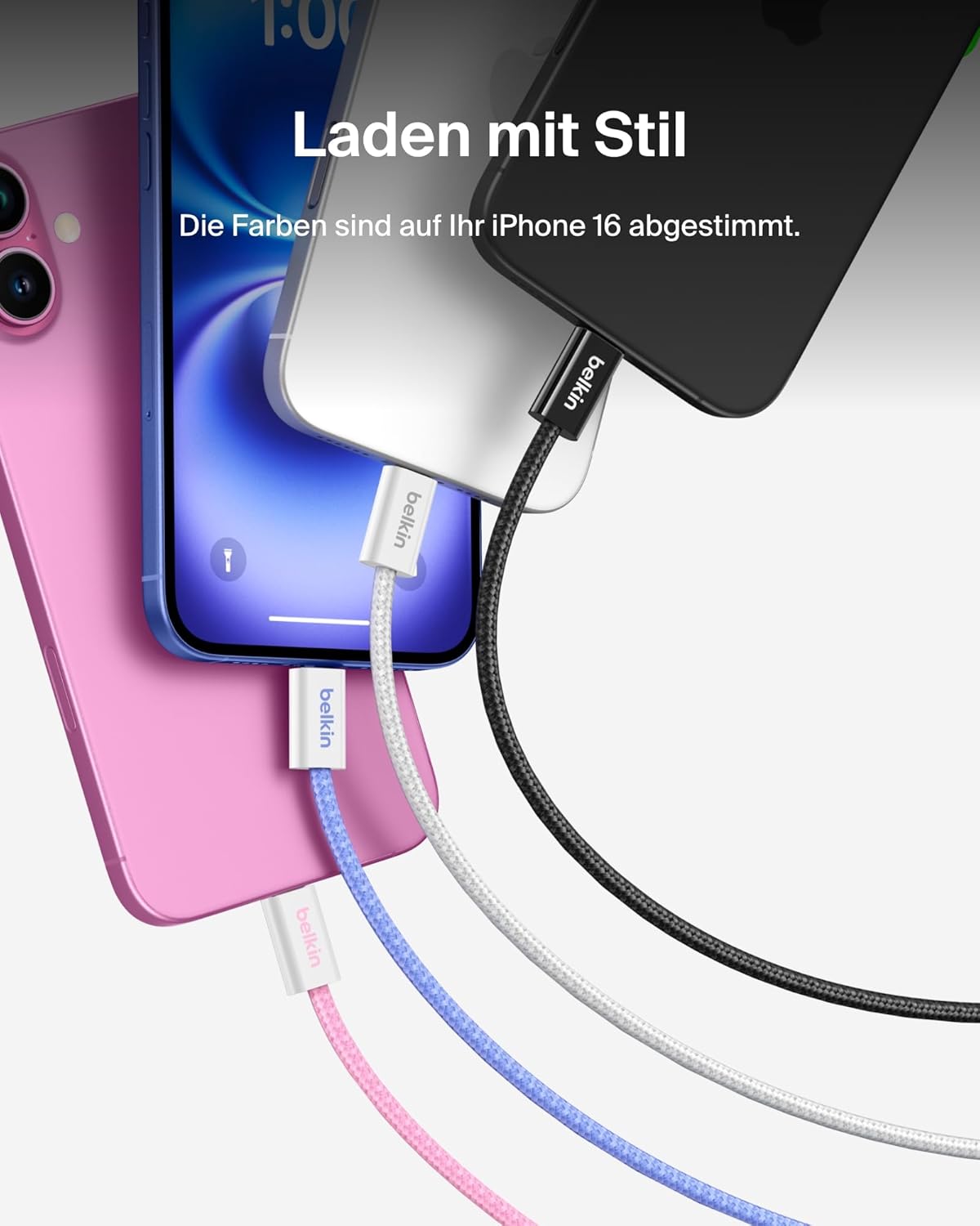 Thumbnail 2 de Belkin USB-C Kabel 1,5 m 60W 2er-Pack