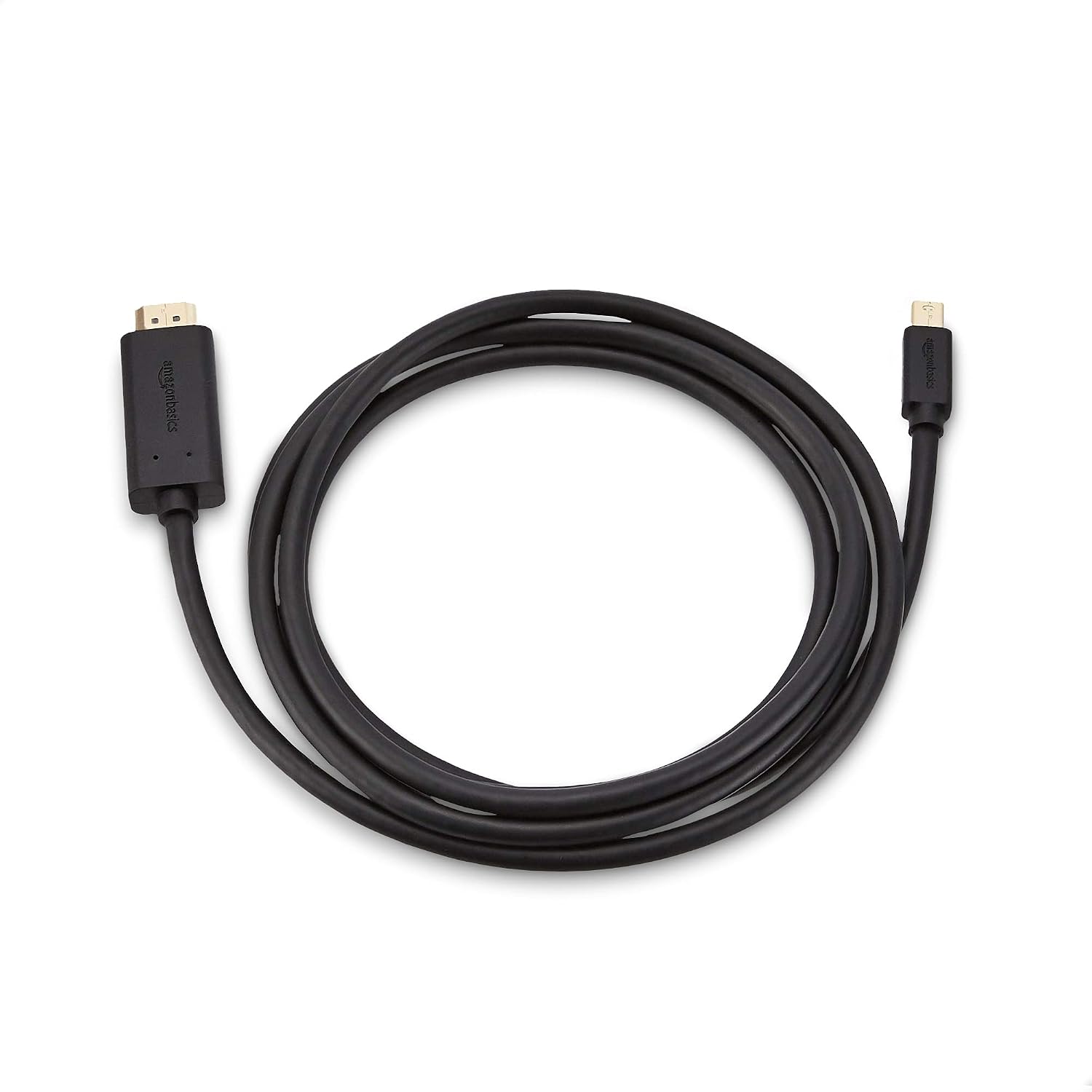 Detalle de Amazon Basics Mini-DisplayPort-auf-HDMI-Kabel (vergoldete Anschlüsse), 1,8 m – für MacBook Air/Pro (2010–2017)