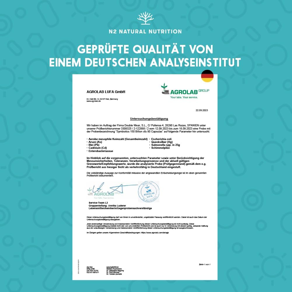 Detalle 2 de N2 Natural Nutrition Kulturen Komplex 400 Mrd KBE 90 Kapseln