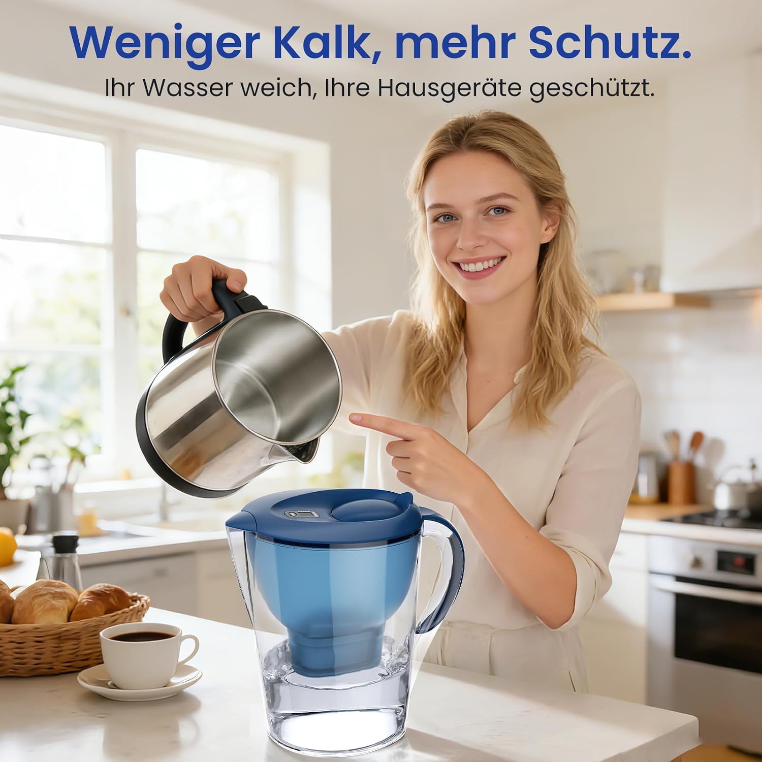 Thumbnail 3 de Wasserfilter Kartusche für BRITA – 12er-Pack: Kompakte Lösung für sauberes Wasser und Schutz der Geräte