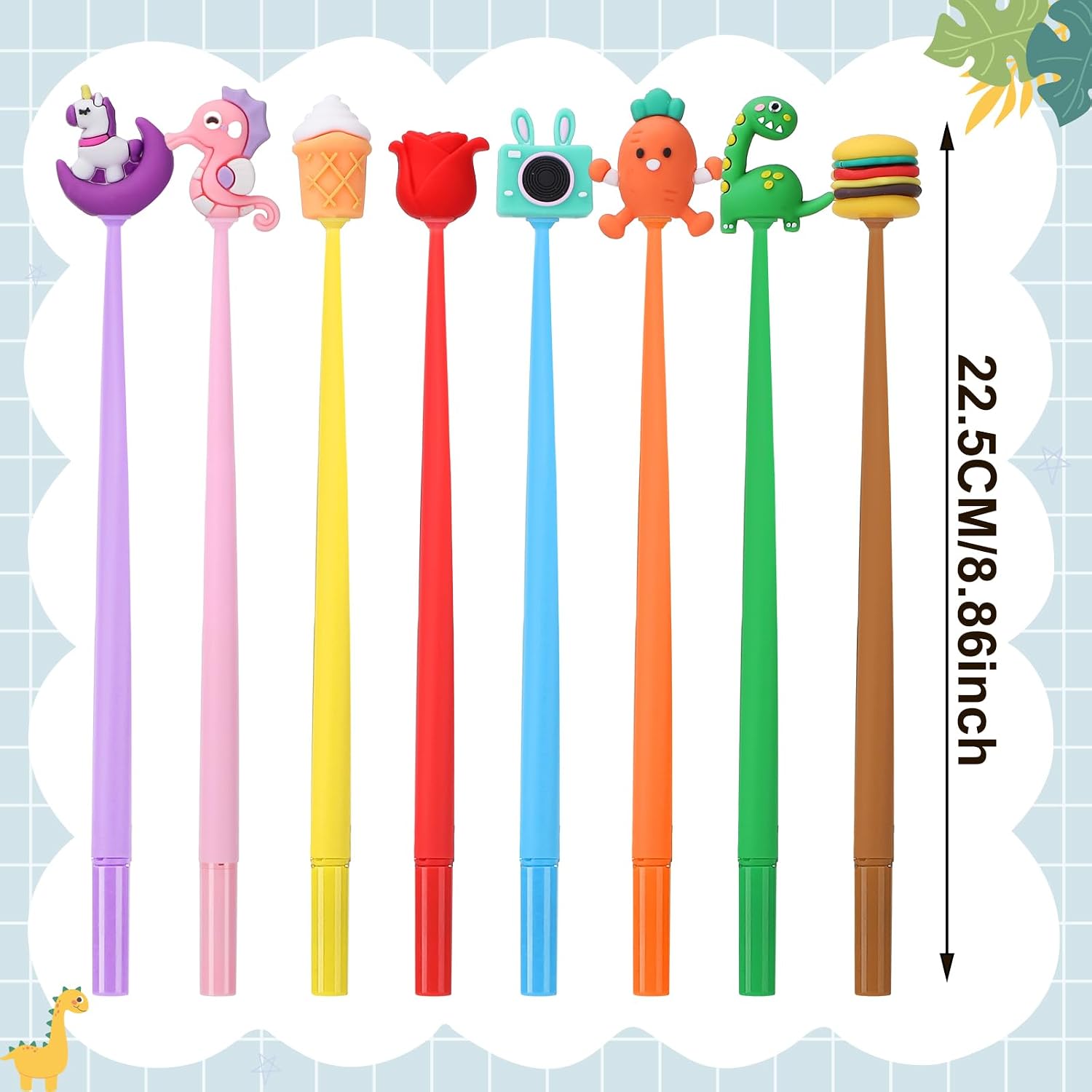 Detalle de Yoosso 30Pcs Mini Pen Shake Gel Pens 0.5mm