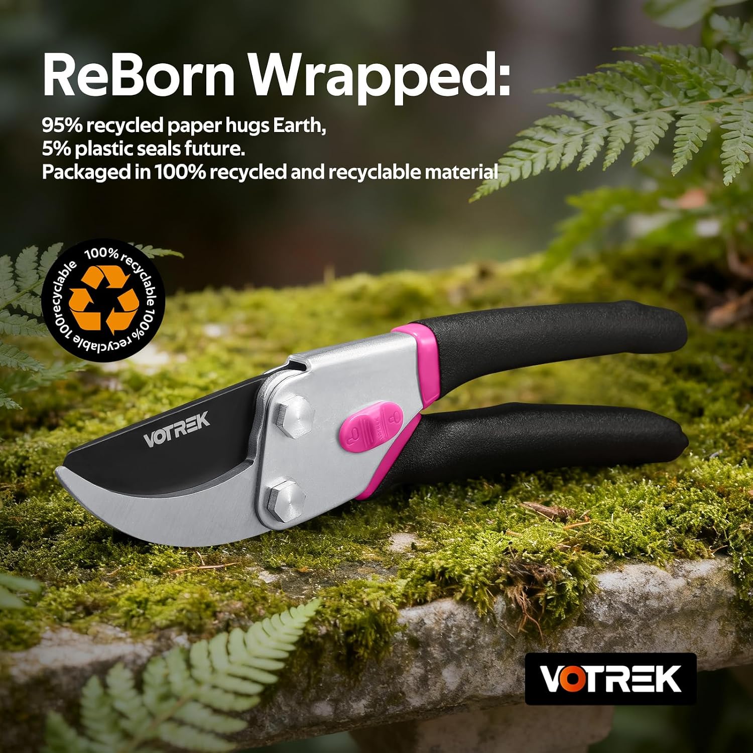 Detalle 2 de VOTREK Bypass Secateurs 8.5in SK5