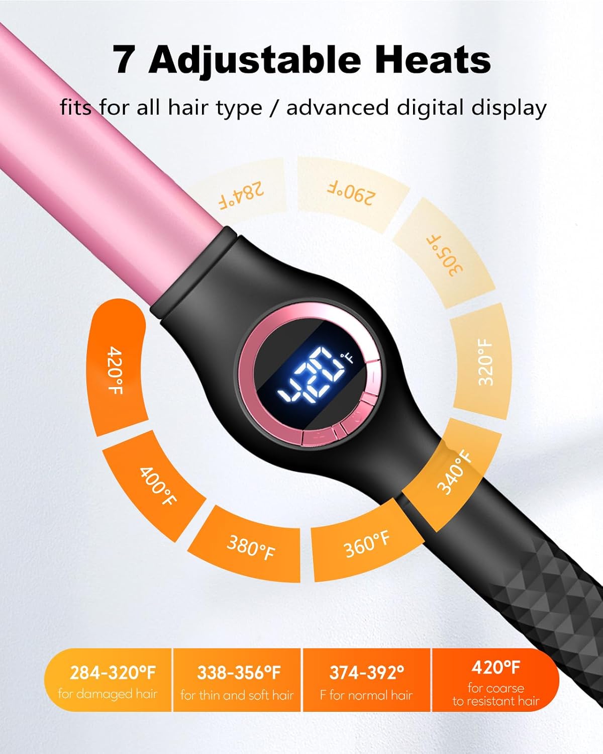 Thumbnail 3 de ORYNNE 1 Inch Curling Wand for Long Hair