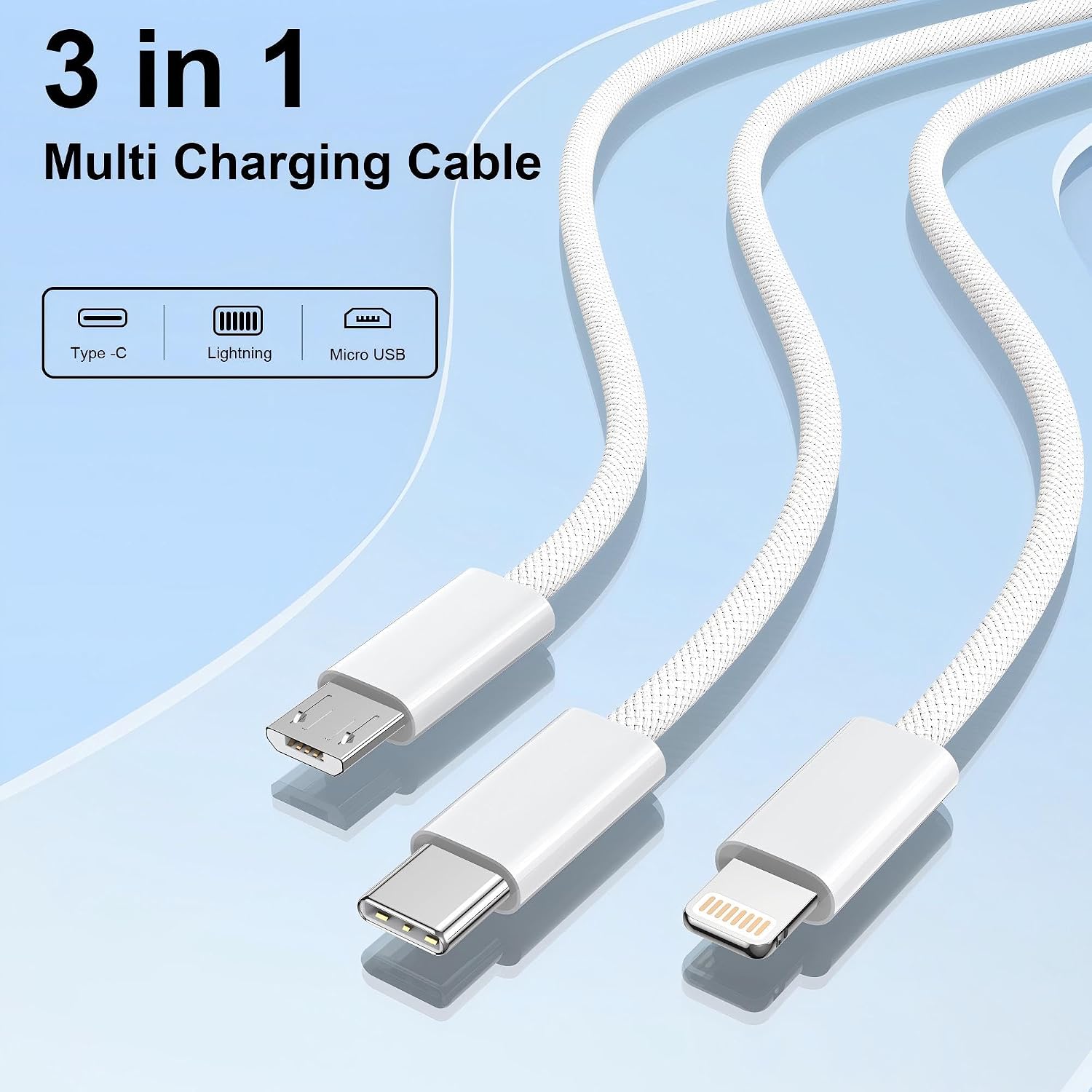 Detalle 2 de GIANAC Multi USB Kabel 1,2 m