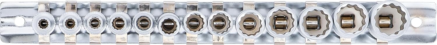 Detalle de BGS 2269 12-point Socket Set (1/4" Drive, 6.3 mm) – 13 pcs