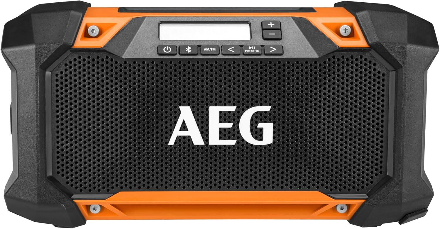 Detalle de AEG Radio de Chantier BRSP 18 – Bluetooth, 30 W, IP54 et compatibilité PRO18V