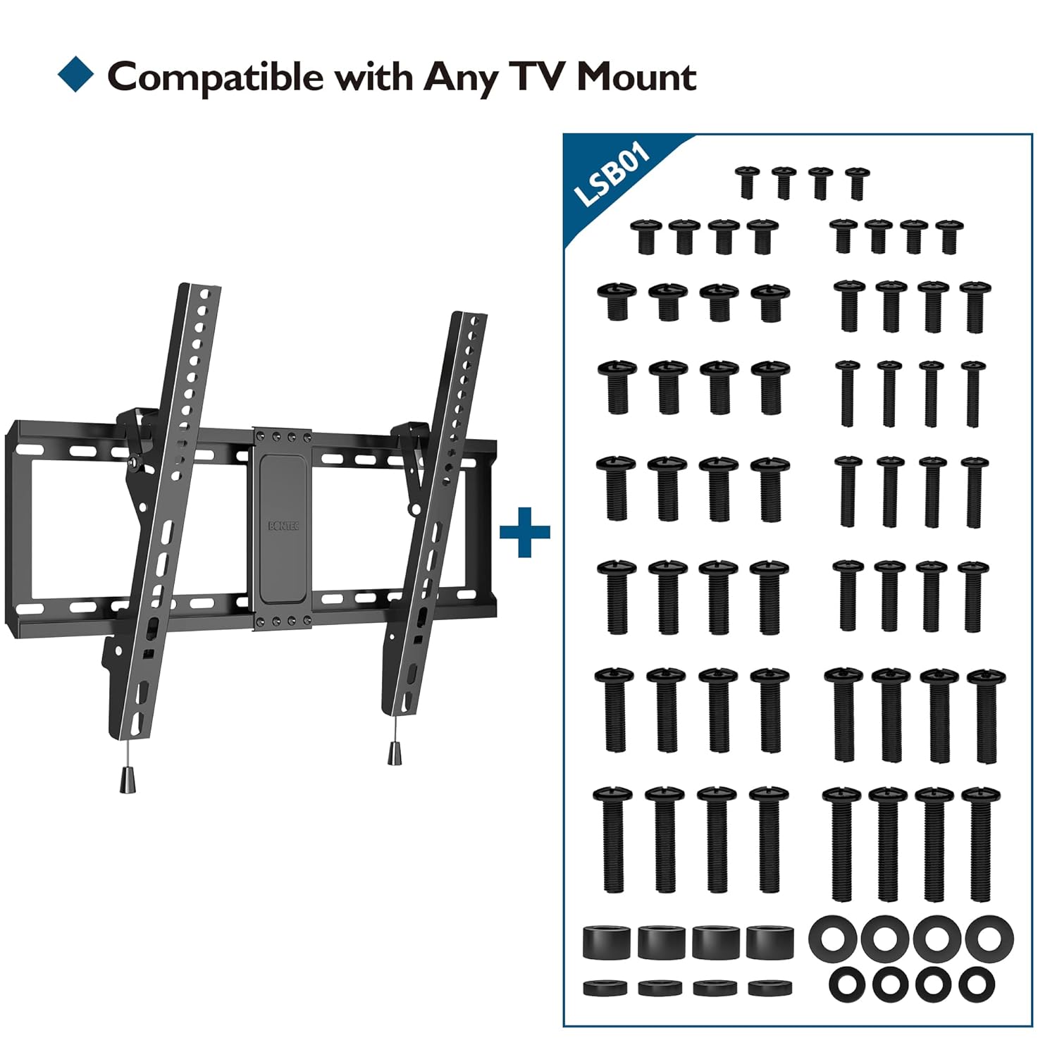 Detalle de BONTEC Universal TV Mounting Kit for 80-inch TVs