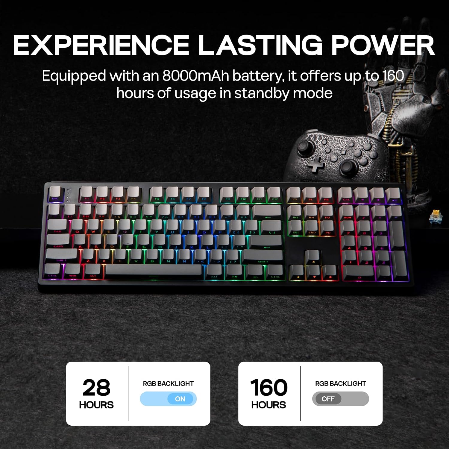 Thumbnail 3 de EPOMAKER TH108 Full Size Mechanical Keyboard review