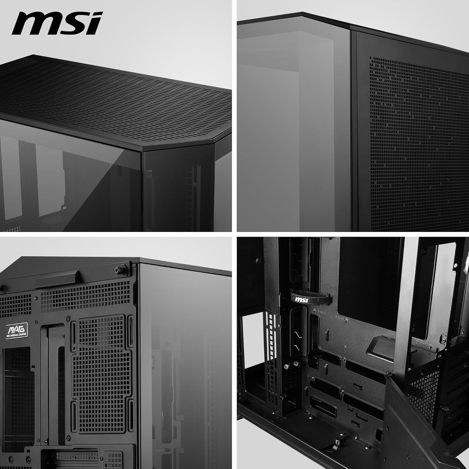 Thumbnail 6 de MSI MAG PANO 100L PZ boîtier ATX avec USB-C