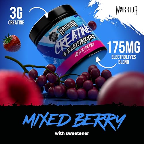 Detalle de Warrior Creatine Plus Electrolytes 360g – Hydration and Strength Support