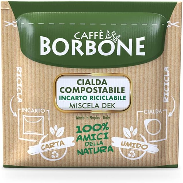 Thumbnail 1 de Caffè Borbone Cápsulas Compostables Dek Decaf ☕️ 150pcs