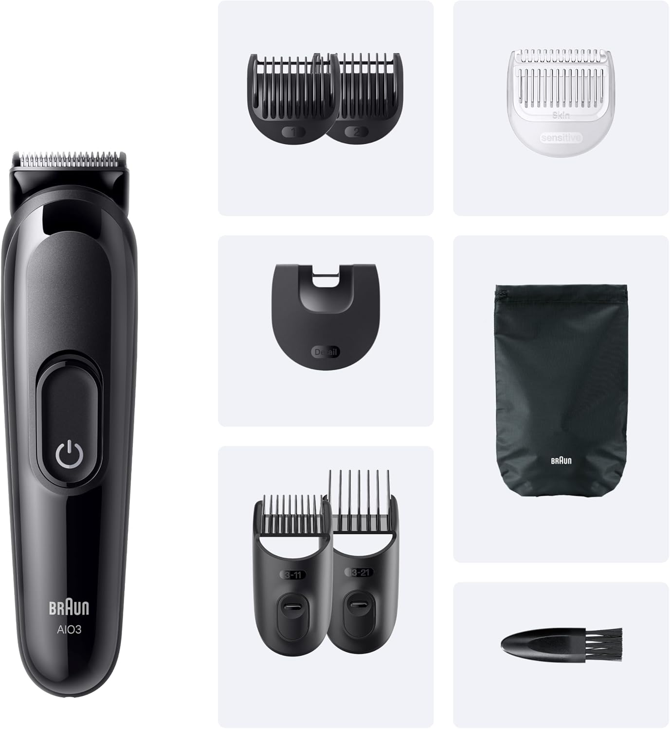 Thumbnail 5 de Braun Series 3 Rifinitore All-In-One 8in1 — 14 lunghezze ✂