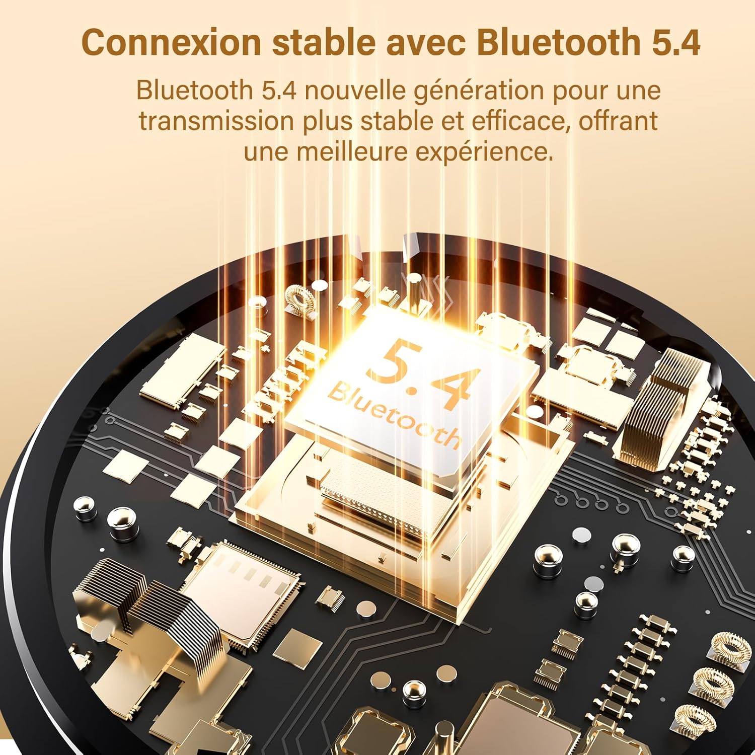 Thumbnail 4 de Écouteurs Bluetooth BD88 sans fil 5.4 – Hi‑Fi, ANC Ambiant ENC, 45 h total