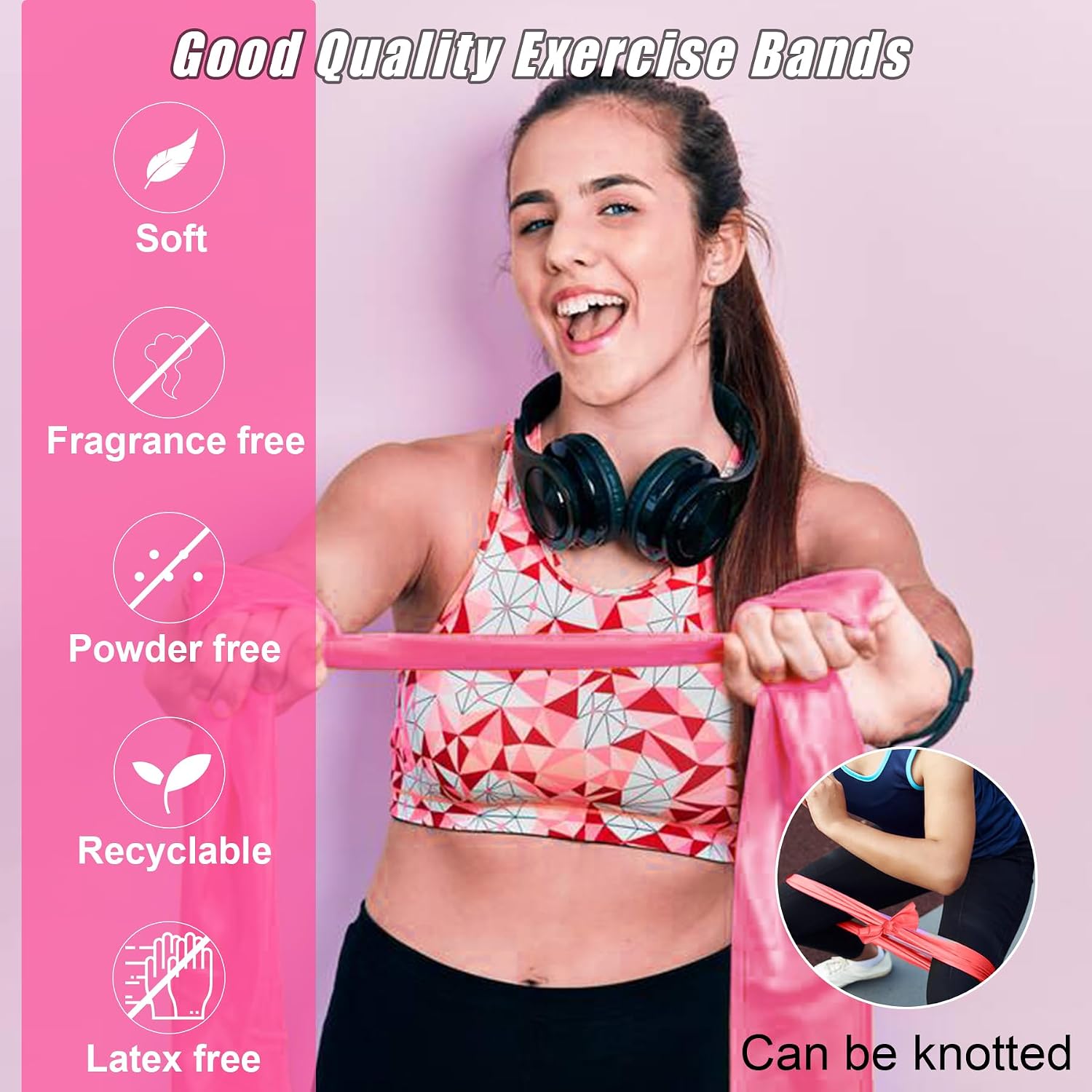 Detalle de Resistance Bands Set, TPE