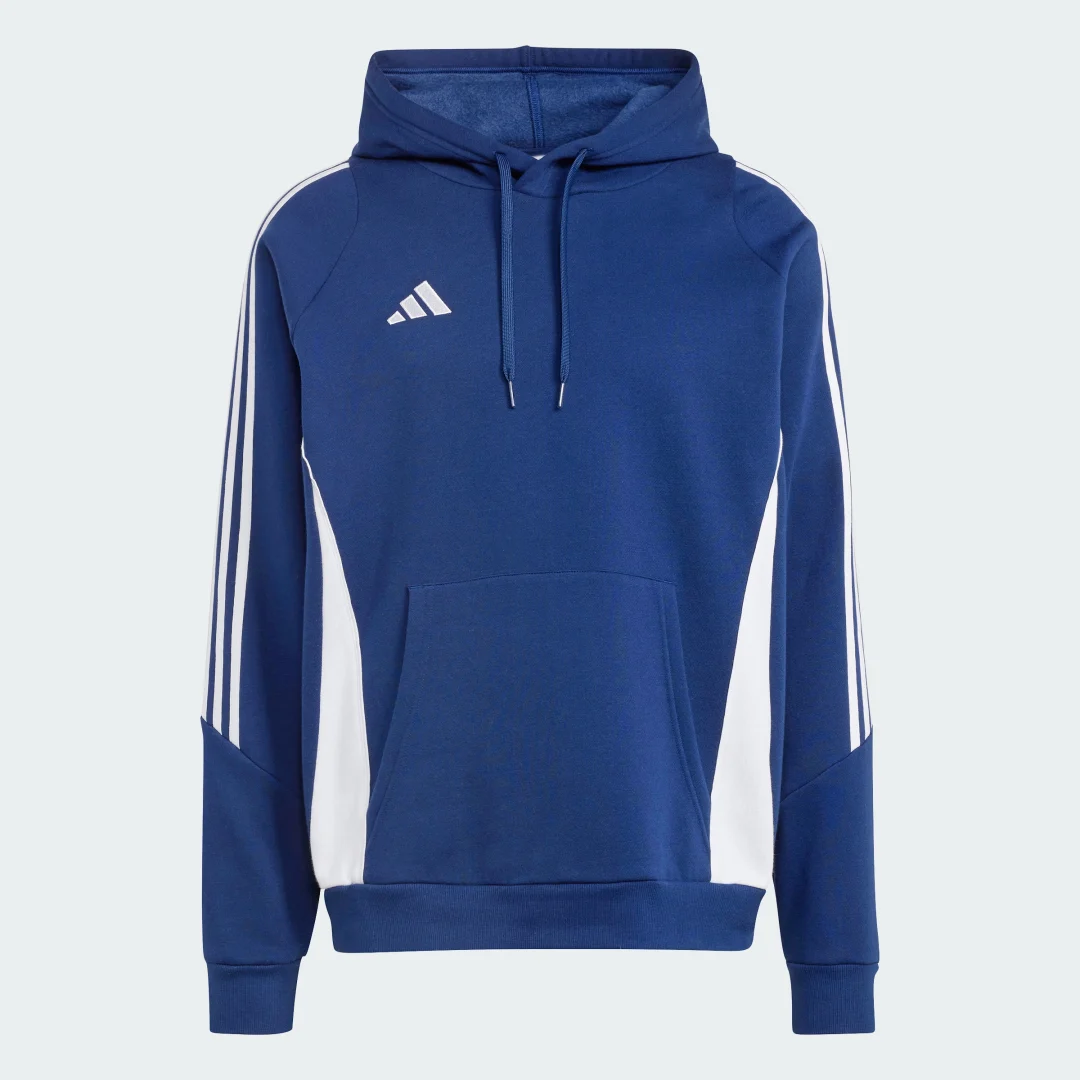 Detalle de Sudadera con capucha Tiro 24 de Adidas, azul