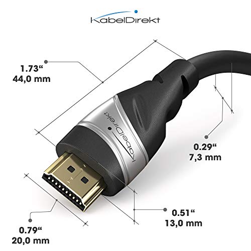 Thumbnail 4 de KabelDirekt – Cable HDMI 2.1 b 4 m para TV y PC