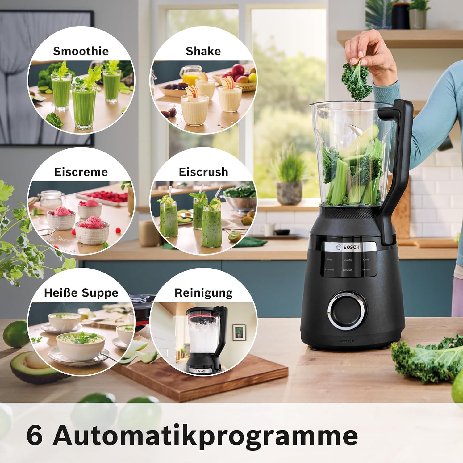 Thumbnail 5 de Bosch MMB6652B Hochleistungsmixer 2 L 🥤