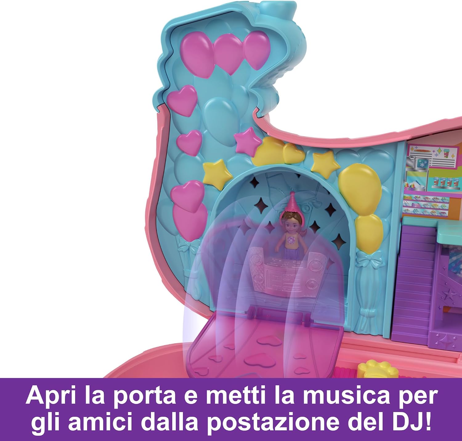 Thumbnail 4 de Polly Pocket Festa dei Cuccioli playset pignatta 26 accessori