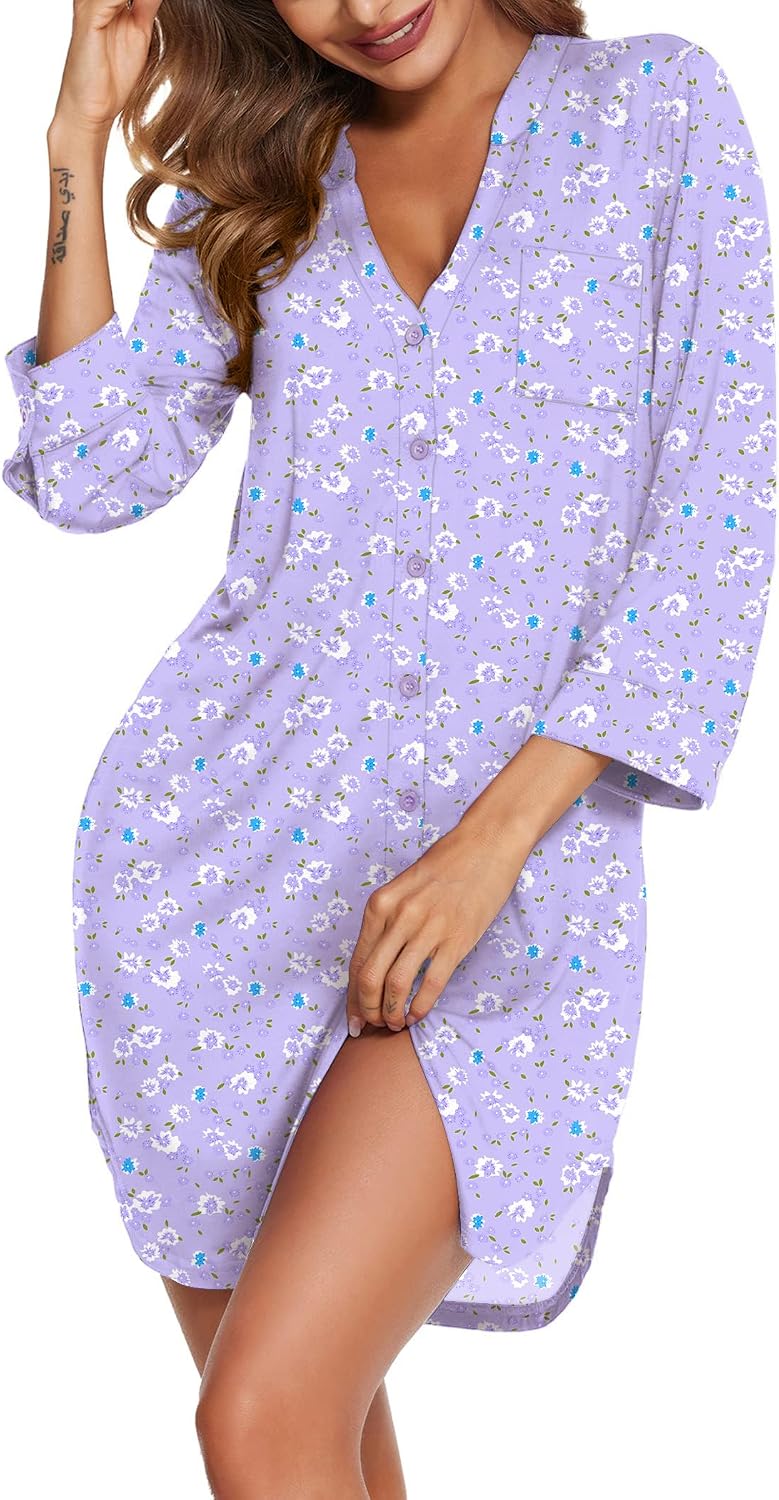 Thumbnail 6 de Ekouaer Women's Nightgown, S-XXL