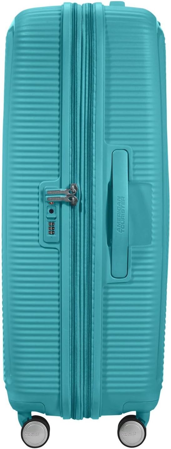 Thumbnail 1 de American Tourister Soundbox Spinner L Erweiterbar 77 cm Turquoise (Turkish Tonic) – Großer Koffer mit Volumen-Vergrößerung