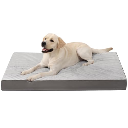 Detalle de KSIIA Ortopedico Cuccia Cane Interno 104x68 cm – Cuscino Grande a Forma di Uovo