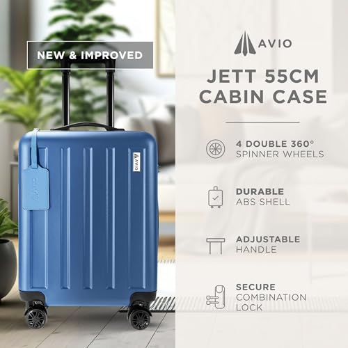 Thumbnail 1 de AVIO Jett 55cm Cabin Suitcase – Lightweight ABS Carry-On