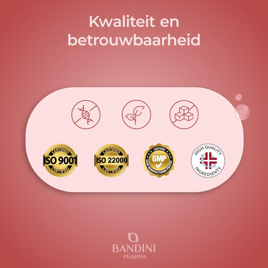 Thumbnail 6 de BANDINI IJzer 80 mg met vitamine C 160 mg, 180 vegan capsules