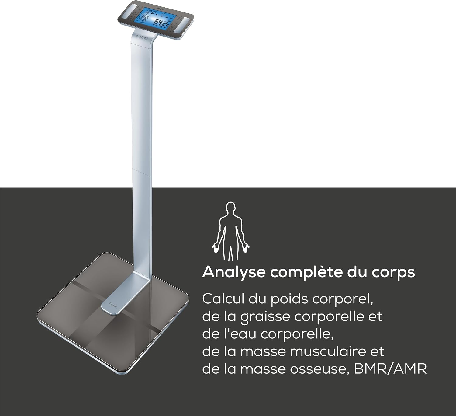 Detalle de Beurer BF 1000 Pèse‑Personne impédancemètre 200 kg