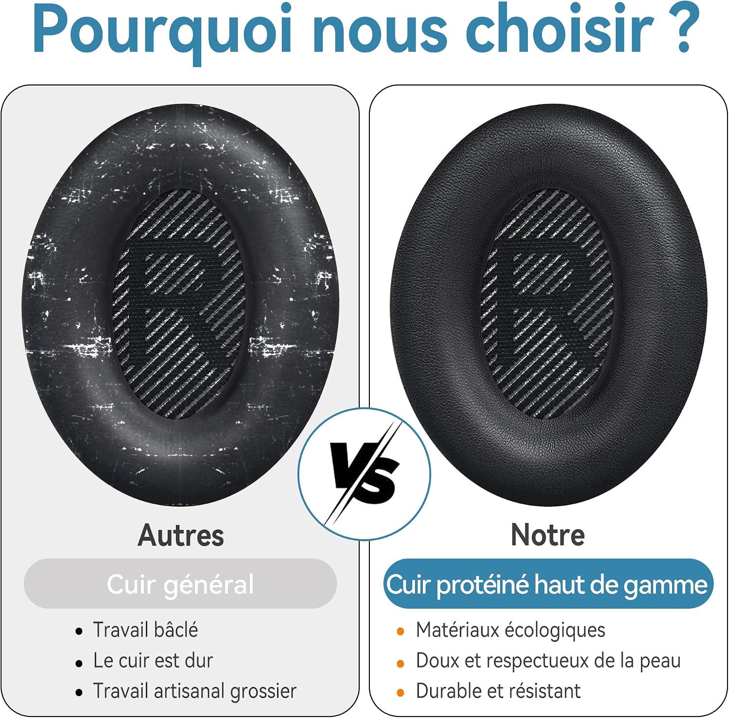 Thumbnail 5 de YISH coussinets 56mm pour Bose