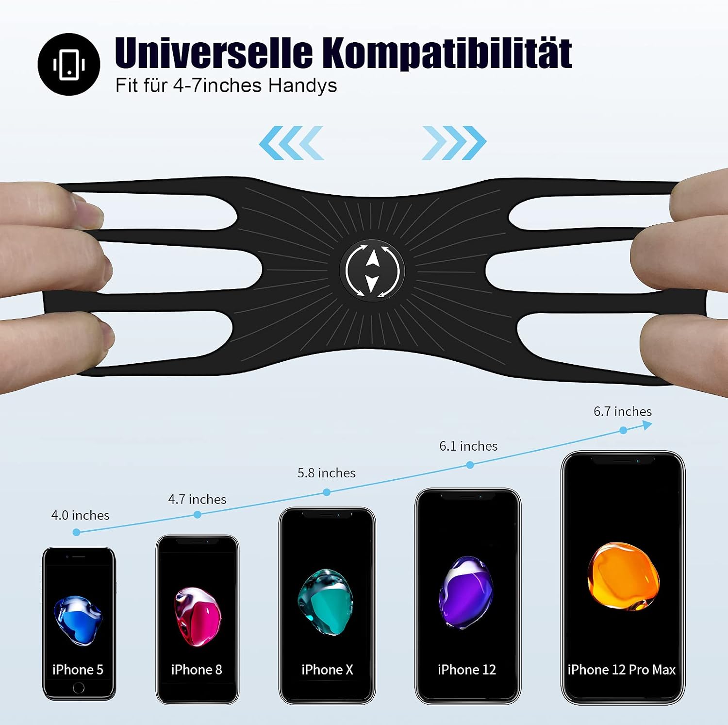 Thumbnail 4 de Deerfun Universal Handyhalterung Fahrrad 360°