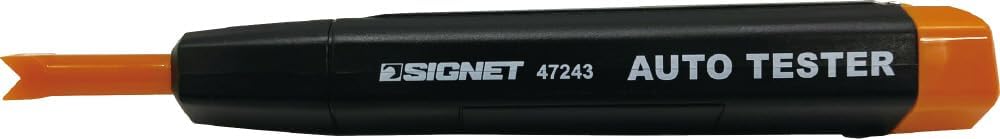 Detalle de SIGNET 47243 コードレス検電棒 直流3~30V対応・全長160mm・2色LED/2音ブザー