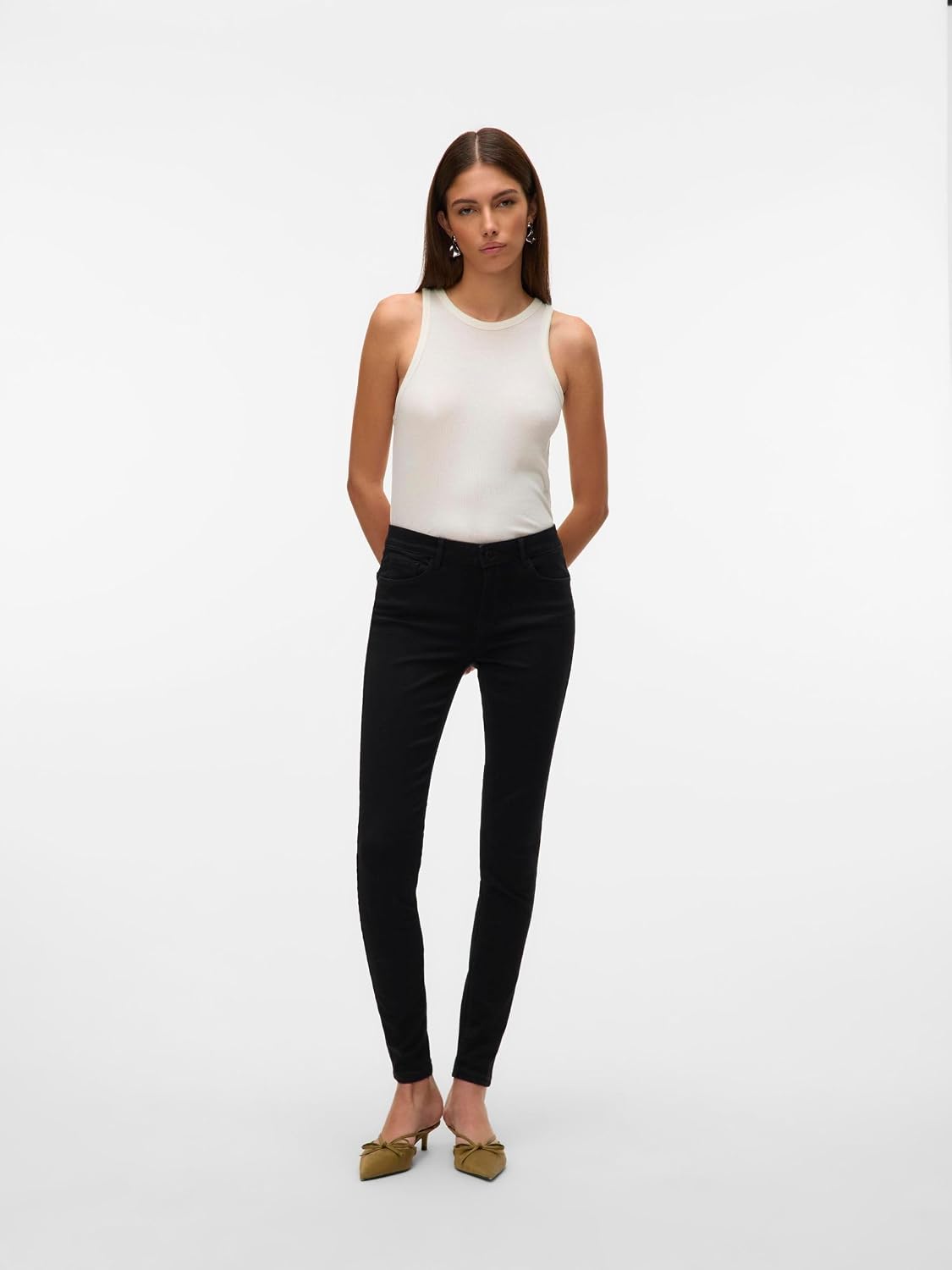 Thumbnail 5 de Jean slim VERO MODA Vmseven 66% coton