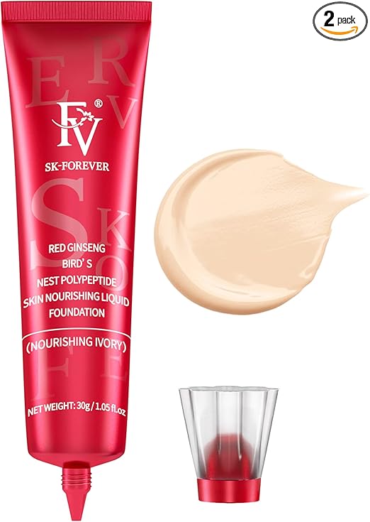 FV Base Maquillaje Hidratante 💧 Cobertura Media y Larga Duración 30g