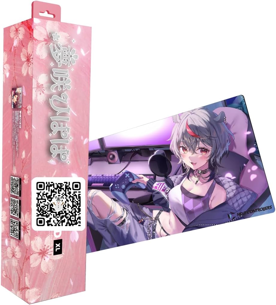 Detalle de NEXTコントローラー 夢咲ひぽぽモデル ゲーミングマウスパッド XL クロス表面 900×400×5mm