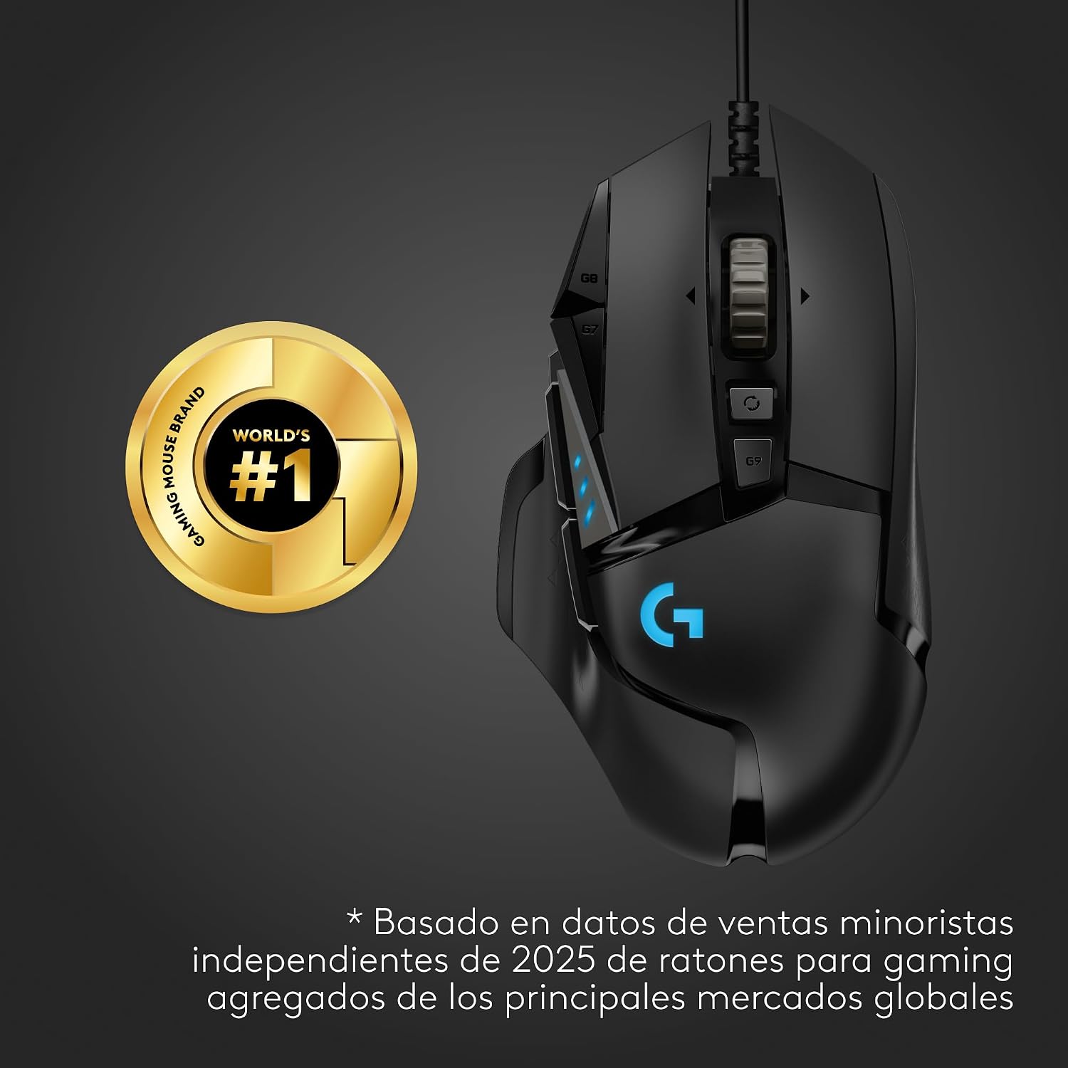 Thumbnail 1 de G502 HERO Ratón Gamer de Alto Rendimiento